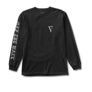 VANS BACK PRINTING CASUAL SPORTS STYLE BLACK VN0A4MUSBLK SIZE M